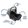 4 in 1 Multi-Purpose Comfy Infant Car Seat for Baby - hopop.in