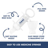 Multipurpose Baby Oral Medicine Dispenser / Feeding Syringe -White - hopop.in