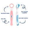 Soft tongue cleaner with rounded edges – pack of 2