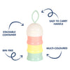 3 Layer Baby Milk Powder & Food Container - hopop.in