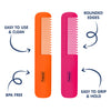 Rounded Teeth Edge Easy Grip Baby Hair Comb - hopop.in