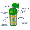 Insulated Stainless Steel Sipper Water Bottle for Kids -300 ml - hopop.in