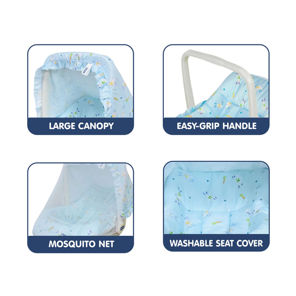 Hopop 5 in 1 Comfy Baby Carry Cot