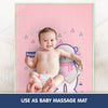 Hopop Multipurpose Baby Massage Mat | Waterproof Diaper Changing Mat-Bear