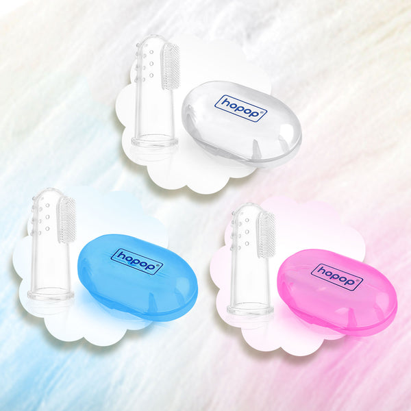 Hopop Baby Finger Tooth Brush With Case