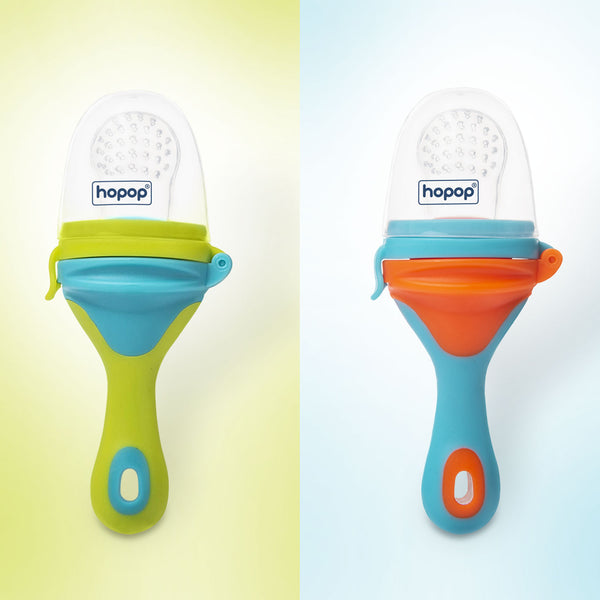 Hopop Baby Food & Fruit Nibbler, BPA-Free Mesh Feeder