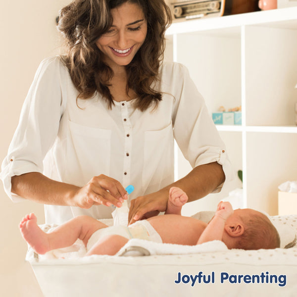 Hopop Baby Nappy Pins with Colorful Plastic Lock Head – 12 Pcs