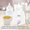 Safe and quick baby warmer for milk bottles and food jars