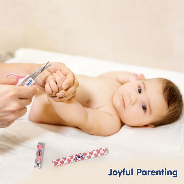 Hopop Safety Nail Care Set for Babies, Gentle & Easy Grooming Kit