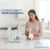 Hopop Portable Baby Bottle Drying Rack – Compact & Travel Friendly