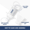 Multipurpose Baby Oral Medicine Dispenser / Feeding Syringe -White - hopop.in