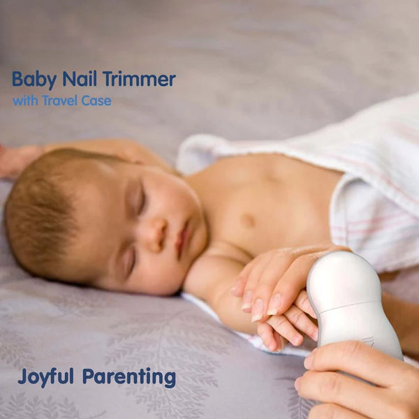Hopop Electric Baby Nail Trimmer with Storage Case, Safe & Silent Grooming