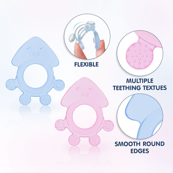 Hopop Silicone Teether for Baby - BPA-Free & Safe