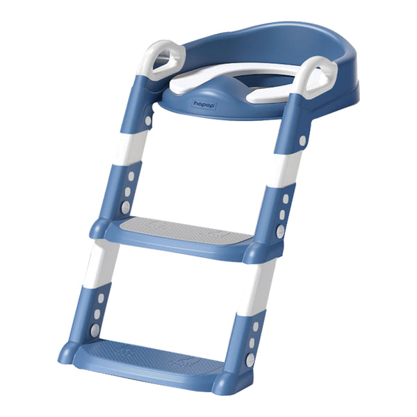 Hopop Toddler Potty Training Seat with Step Ladder - Blue