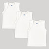 Baby Envelope Neck Sleeveless Vest - Pack of 3