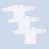 Baby Envelope Neck Full Sleeve Vest - Pack of 3