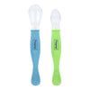 Silicone Baby Self-Feeding Spoons – Pack of 2, Soft and Safe for Infants