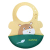 Easy Clean Crumb Catcher Silicone Bib