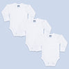 Baby Cotton Round Neck Full Sleeves Romper -Pack of 3