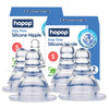 Baby Feeding Bottle Nipple - 4 Pcs