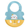 Easy Clean Crumb Catcher Silicone Bib - hopop.in