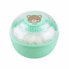 Hopop Soft & Gentle Baby Powder Puff - Green