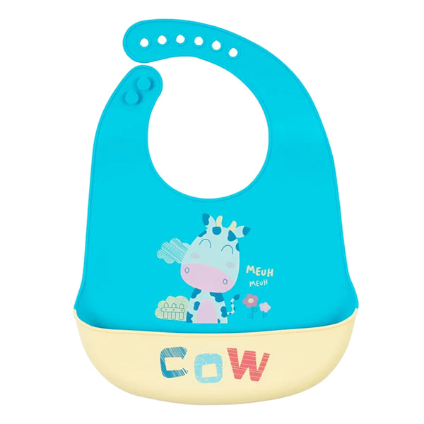 Hopop Easy Clean Crumb Food Catcher Silicone Bib