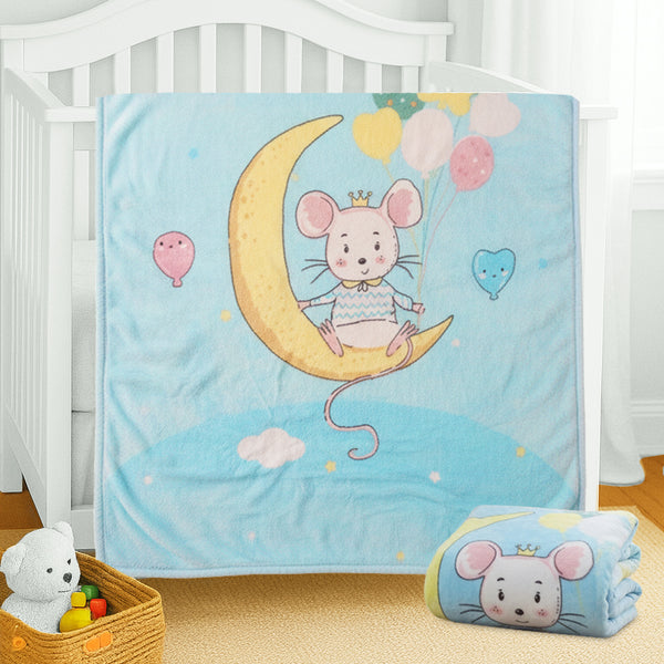 Soft & Warm Baby Blanket – Cozy, Lightweight & Gentle on Skin
