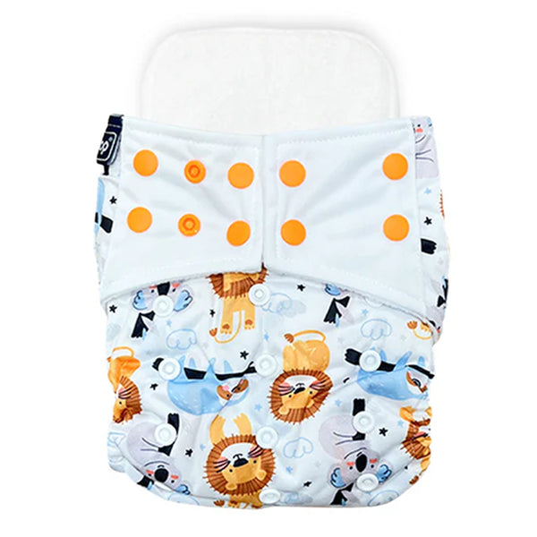 Washable and Reusable Cloth Diaper for Babies