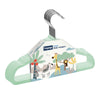 Hopop Non-Slip Velvet Baby Clothes Hangers - Pack of 6