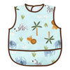 Hopop Easy-Clean Waterproof Baby Bib with Food Catcher Pocket