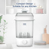 2 in 1 Compact Baby Bottle Steam Sterilizer - hopop.in