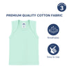 Baby Envelope Neck Sleeveless Vest - Pack of 3 | Multicolor
