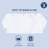 Baby Envelope Neck Full Sleeve Vest - Pack of 3