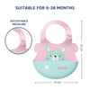 Easy Clean Crumb Catcher Silicone Bib - hopop.in