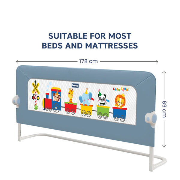 Hopop Secure Sleep Baby Bed Rail Guard - Safe & Easy to Install