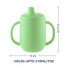 3 in 1 Sipper Cup with Spout & Straw -210 ml - hopop.in