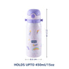 Insulated Stainless Steel Water Bottle for Kids -450 ml - hopop.in