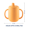 3 in 1 Sipper Cup with Spout & Straw -210 ml - hopop.in