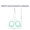 Baby Safety Nail Scissors with Rounded Head - hopop.in