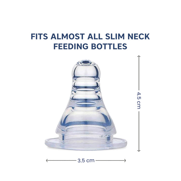 Hopop Baby Feeding Bottle Nipple Pack of 2