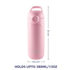 Insulated Stainless Steel Water Bottle for Kids -380 ml - hopop.in