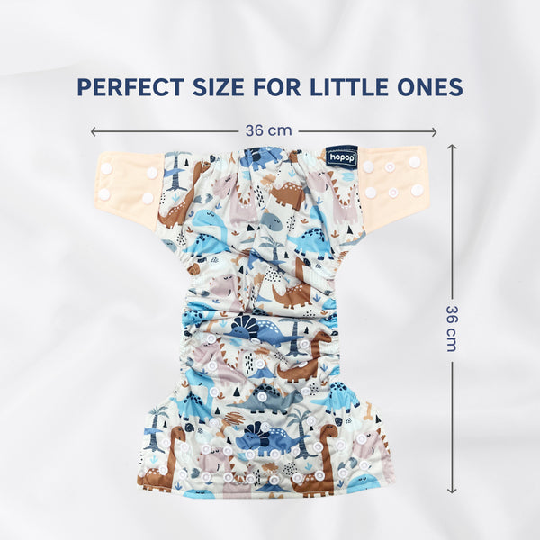Hopop Washable and Reusable Cloth Diaper for Babies