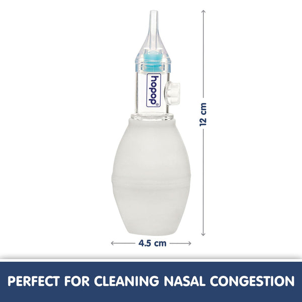 Hopop Anti-Reflux Baby Nose Cleaner, Gentle & Safe Nasal Aspirator