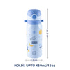 Insulated Stainless Steel Water Bottle for Kids -450 ml - hopop.in