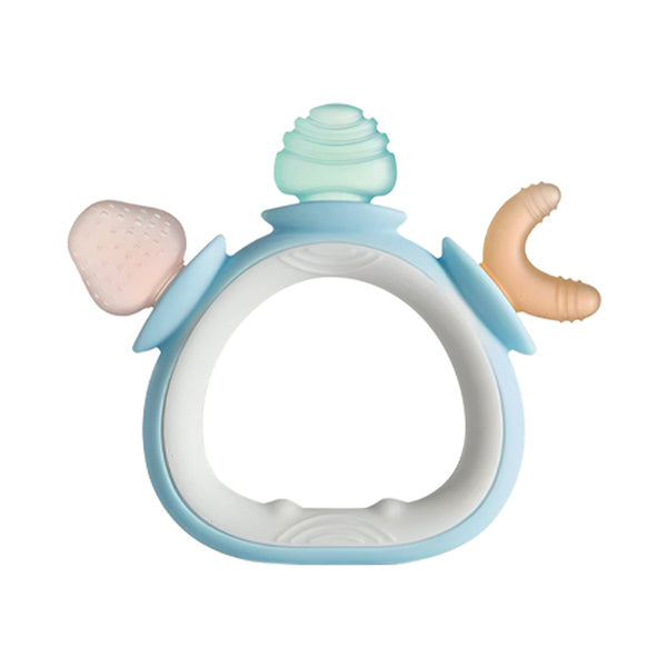 Hopop Silicone Baby Teether, BPA-Free Chew Toy - Assorted