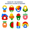 Water Filled Cooling Teether for Babies - Multi-Textured | Assorted Design