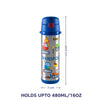 Insulated Stainless Steel Sipper Water Bottle for Kids - 480 ml - hopop.in