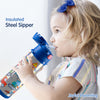 Insulated Stainless Steel Sipper Water Bottle for Kids - 480 ml - hopop.in