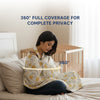 Hopop Multi-Purpose Nursing Cover for Breastfeeding, Car Seat & Stroller- Assorted
